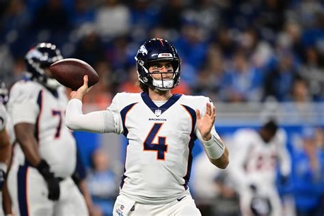 Broncos bench QB Russell Wilson and will turn to Jarrett Stidham, AP source says